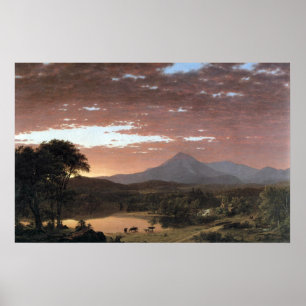 Mount Ktaadn (Katahdin) von Frederic Edwin Church Poster