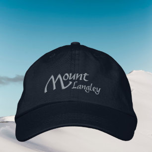 Mount Langley California bestickter Hut