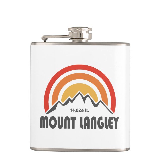 Mount Langley California Flachmann (Vorderseite)