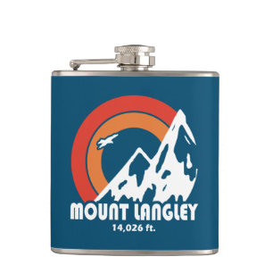 Mount Langley California Sun Eagle Flachmann