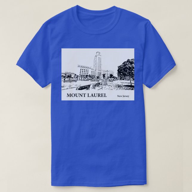 Mount Laurel New Jersey 2 T-Shirt (Design vorne)