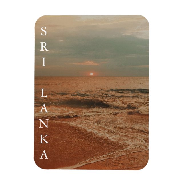 Mount Lavinia Beach - Colombo - Sri Lanka Magnet (Vertikal)
