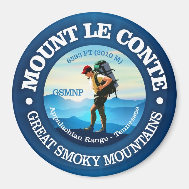 Mount Le Conte (C) Magnet (Vorne)