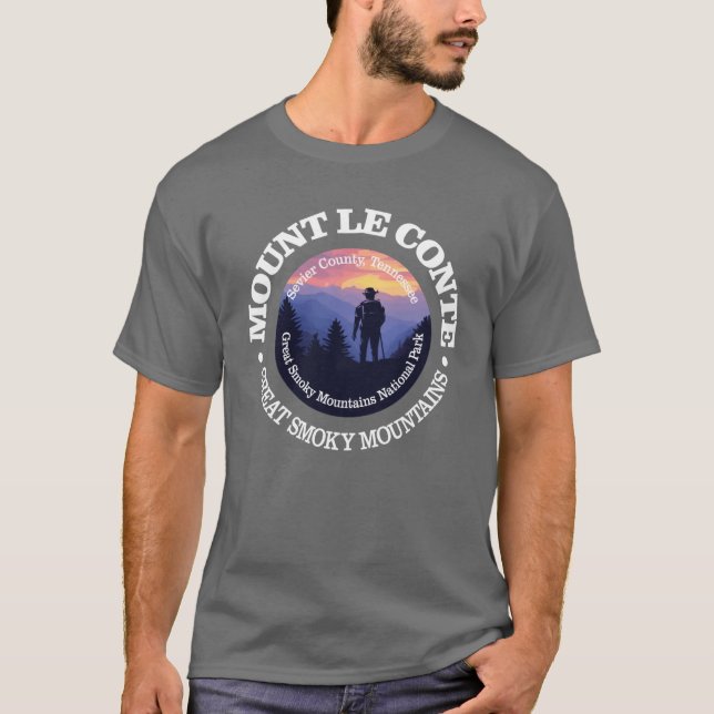 Mount Le Conte Straße 2 Freund T-Shirt (Vorderseite)