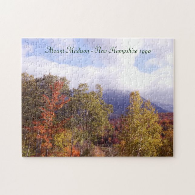Mount Madison New Hampshire Puzzle (Horizontal)