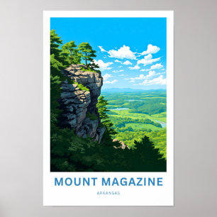 Mount Magazine Arkansas Travel Print Poster