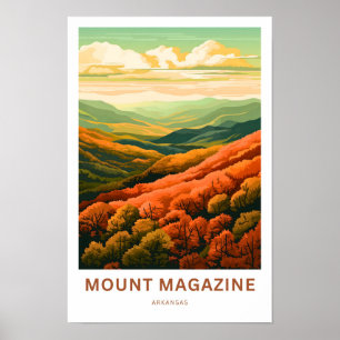 Mount Magazine Arkansas Travel Print Poster