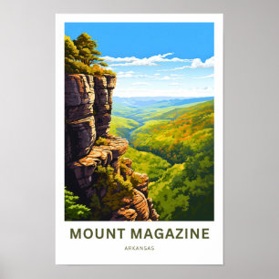 Mount Magazine Arkansas Travel Print Poster