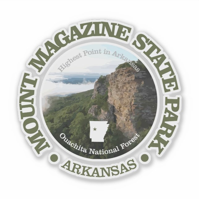 Mount Magazine SP Aufkleber (Vorderseite)