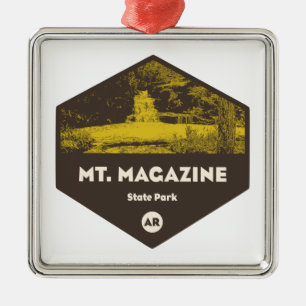 Mount Magazine Staat Park Arkansas Ornament Aus Metall