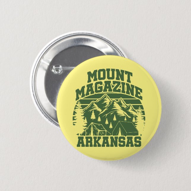 Mount Magazine Staat Park Button (Vorne & Hinten)