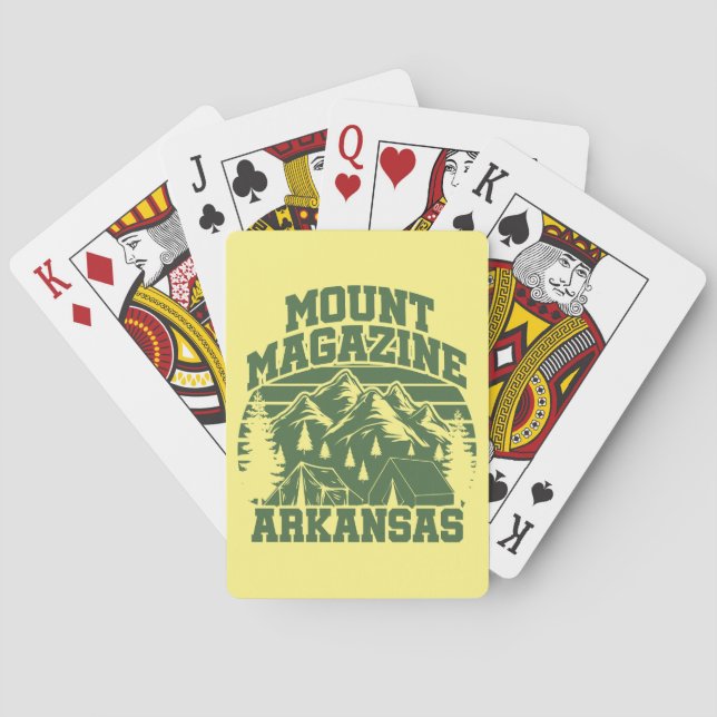 Mount Magazine Staat Park Spielkarten (Rückseite)