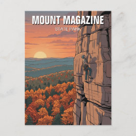 Mount Magazine State Park Arkansas Reise Postkarte