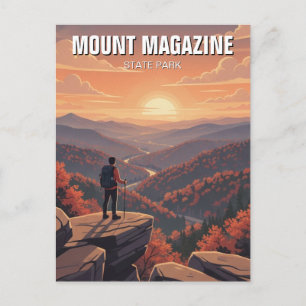 Mount Magazine State Park Arkansas Reise Postkarte