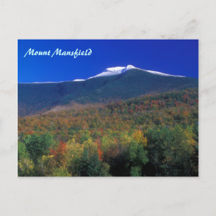 Mount Mansfield Seasons Postkarte