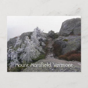 Mount Mansfield, Vermont Postkarte