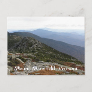 Mount Mansfield, Vermont Postkarte