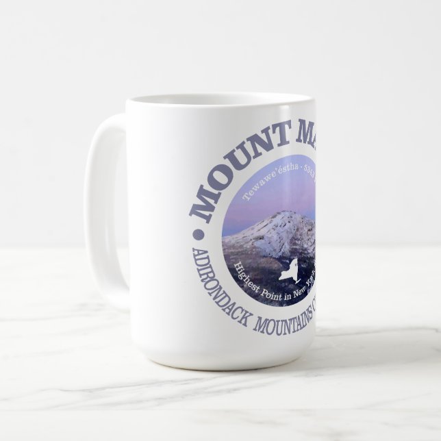 Mount Marcy Kaffeetasse (Vorderseite Links)