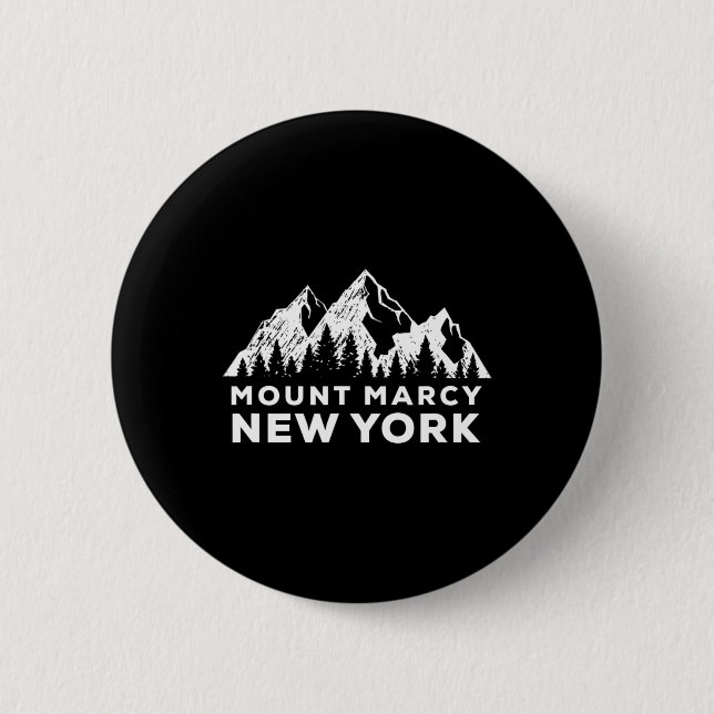 Mount Marcy New York Bergsteigen und Wandern Berg  Button (Vorderseite)