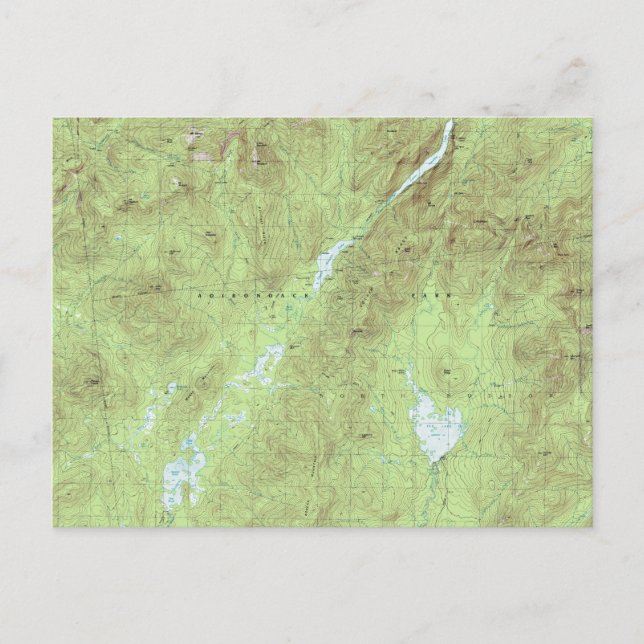 Mount Marcy Topographische Karte - Adirondack Park (Vorderseite)