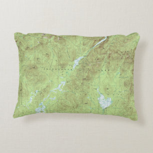 Mount Marcy Topographische Karte - Adirondack Park Dekokissen
