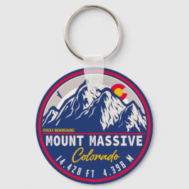 Mount Massive Colorado - 14er-Wanderung Schlüsselanhänger