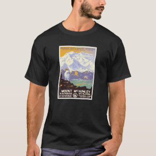 Mount McKinley National Park Poster T Shirt