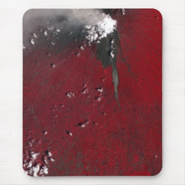 Mount Merapi, Indonesien-Mauspad Mousepad (Vorne)