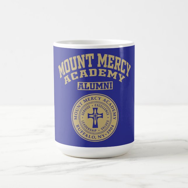 Mount Mercy Academy NY Alumni-Tasse Kaffeetasse (Mittel)