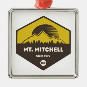 Mount Mitchell Staat Park Ornament Aus Metall
