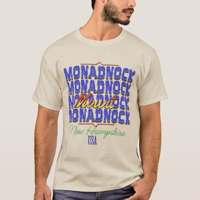 Mount Monadnock New Hampshire T-Shirt (Vorderseite)