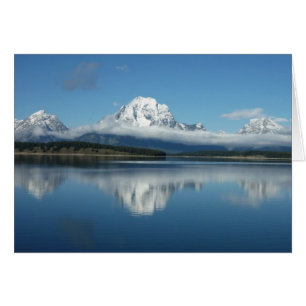 Mount Moran Reflection auf Grand Teton