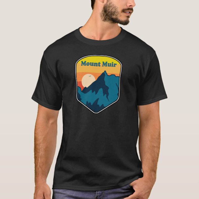 Mount Muir California Sunrise T-Shirt (Vorderseite)