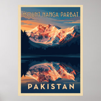 Mount Nanga Parbat V02 Poster