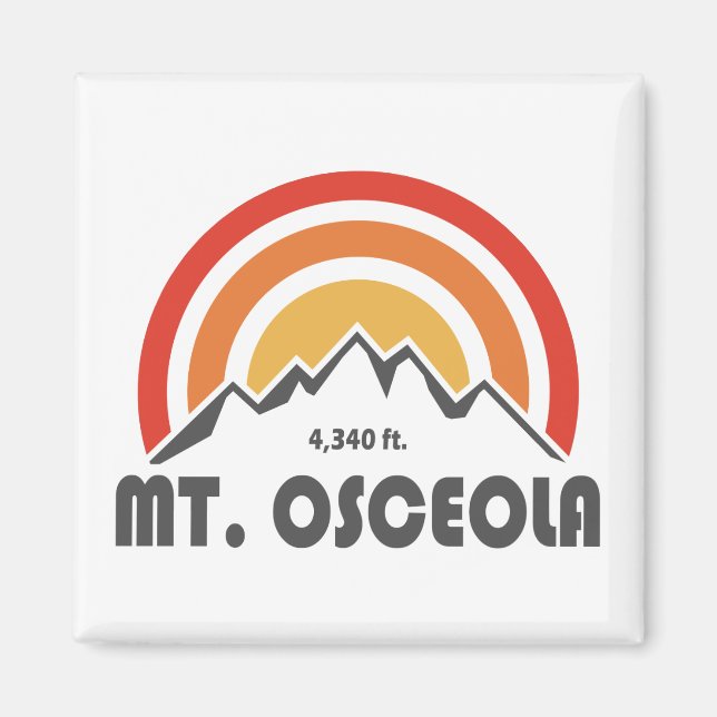 Mount Osceola New Hampshire Magnet (Vorne)