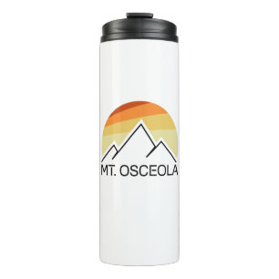 Mount Osceola New Hampshire Retro Thermosbecher