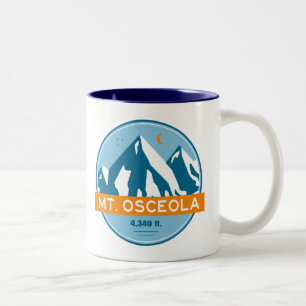 Mount Osceola New Hampshire Sterne Mond Zweifarbige Tasse