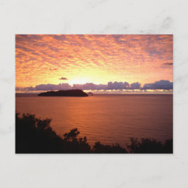 Mount Paku Sunrise Poster Postkarte