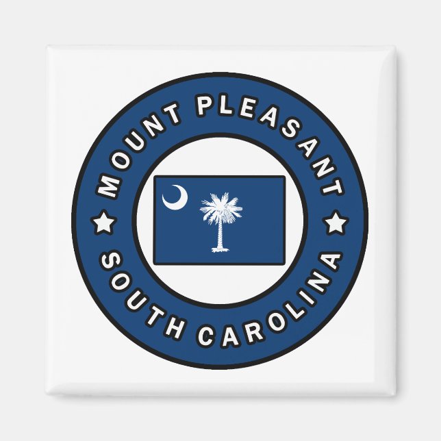 Mount Pleasant South Carolina Magnet (Vorne)