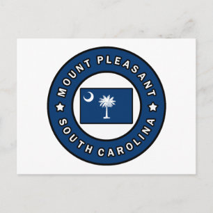Mount Pleasant South Carolina Postkarte