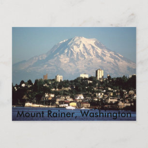 Mount Rainer, Washington Postcard Postkarte