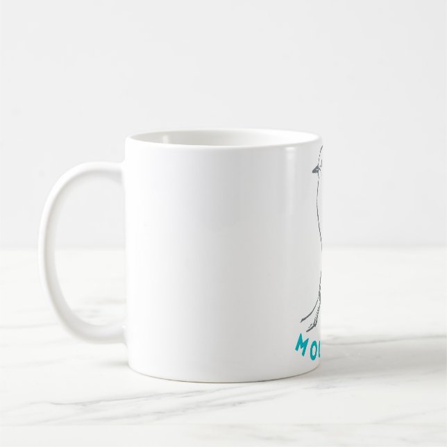 Mount Rainier Fliegenschnäpper Nationalpark Vogel  Kaffeetasse (Links)