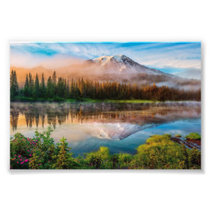Mount Rainier Fotodruck