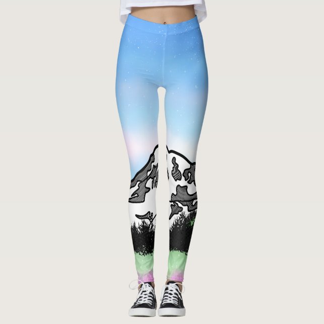 Mount Rainier Jackson Hole Leggings (Vorderseite)