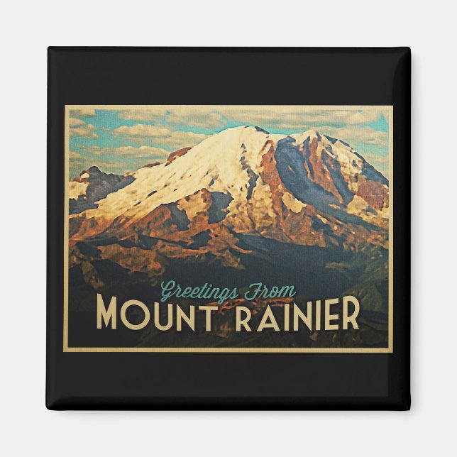 Mount Rainier Magnet (Vorne)