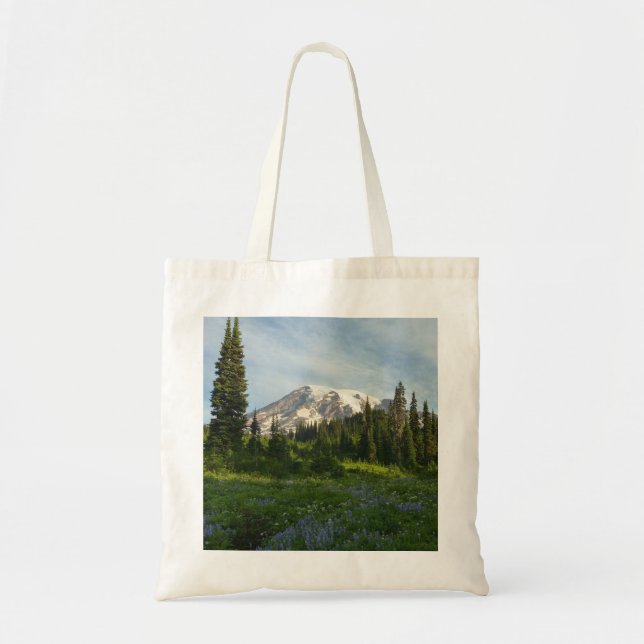 Mount Rainier Morgenlicht Tragetasche (Vorne)