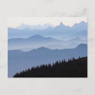 Mount Rainier National Park Cascade Mountains Postkarte