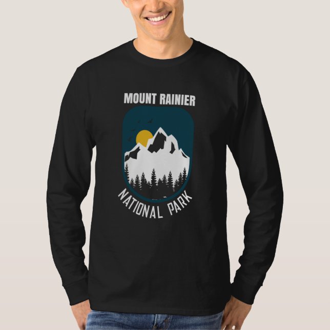 Mount Rainier National Park Hiking Vacation  9 T-Shirt (Vorderseite)