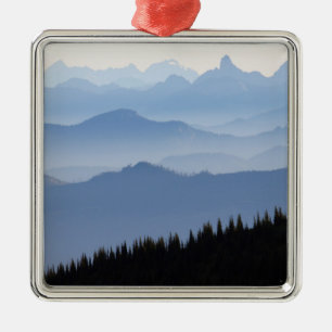 Mount Rainier National Park Kaskaden-Gebirge Silbernes Ornament