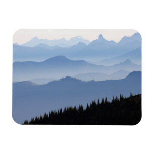 Mount Rainier Nationalpark   Cascade Mountains Magnet